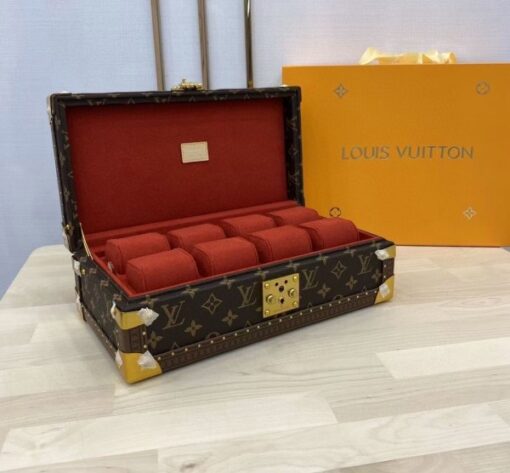 Replica Louis Vuitton 8 Watch Case Monogram Canvas M20039 5