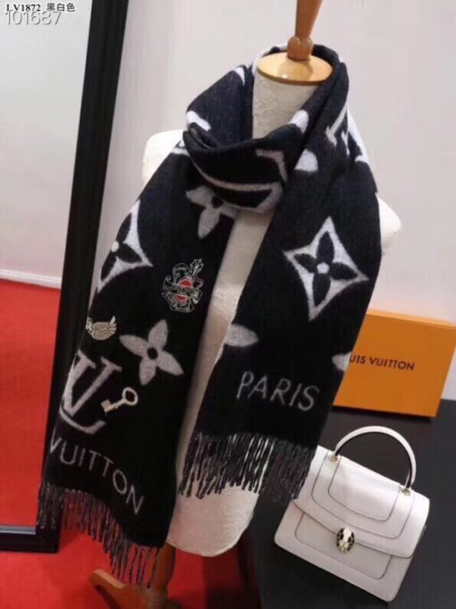 Replica Louis Vuitton LV Wild Reykjavik Scarf MP2203 3