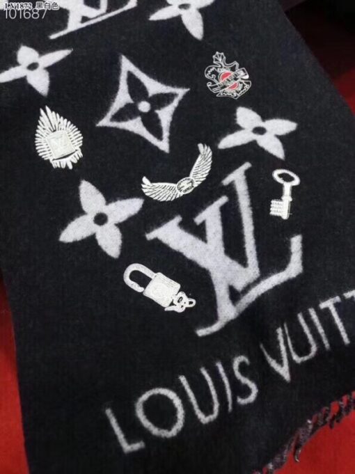 Replica Louis Vuitton LV Wild Reykjavik Scarf MP2203 4