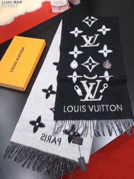 Replica Louis Vuitton LV Wild Reykjavik Scarf MP2203 5