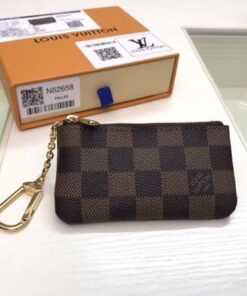 Replica Louis Vuitton Key Pouch Damier Ebene N62658 2