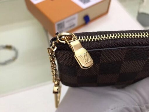 Replica Louis Vuitton Key Pouch Damier Ebene N62658 5