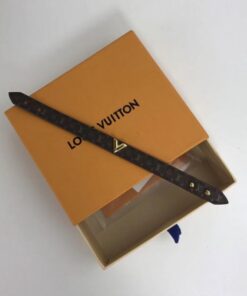 Replica Louis Vuitton Essential V Bracelet Monogram Canvas M6042F 2