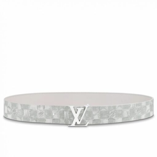 Replica Louis Vuitton LV Initiales 40MM Reversible Belt Damier Salt MP300V