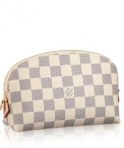 Replica Louis Vuitton Cosmetic Pouch Damier Azur N60024