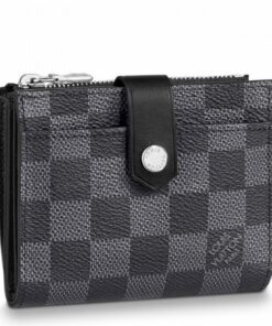 Replica Louis Vuitton Multiple Card Holder Damier Graphite N60451