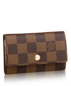 Replica Louis Vuitton 6 Key Holder Damier Ebene N62630