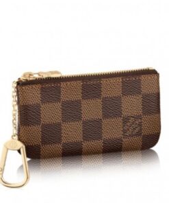 Replica Louis Vuitton Key Pouch Damier Ebene N62658