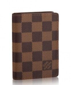 Replica Louis Vuitton Pocket Organiser Damier Ebene N63145