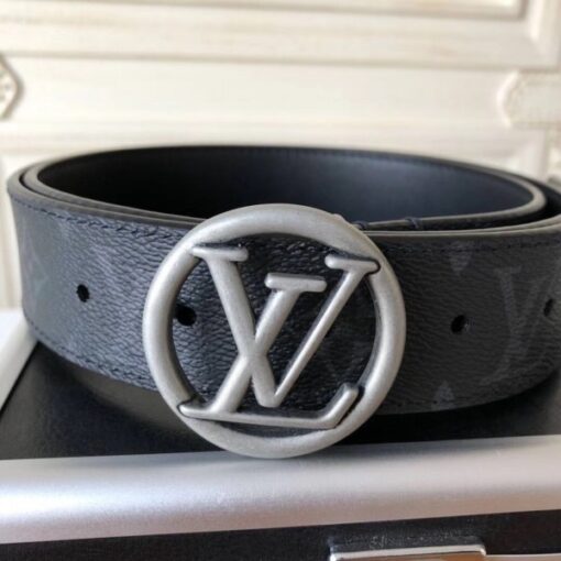 Replica Louis Vuitton LV Crcle 35mm Belt Monogram Eclipse M9931Q 3