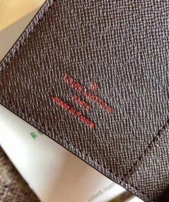 Replica Louis Vuitton Small Ring Agenda Cover Damier Ebene R20700 2