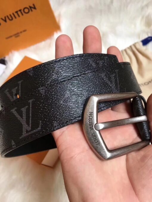 Replica Louis Vuitton Landscape 35mm Belt Monogram Eclipse M9083S 4