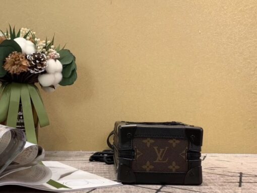 Replica Louis Vuitton Vertical Soft Trunk Bag Monogram Tuffetage M45044 5