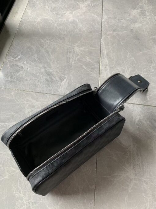 Replica Louis Vuitton Dopp Kit Toilet Pouch Damier Graphite N40127 7