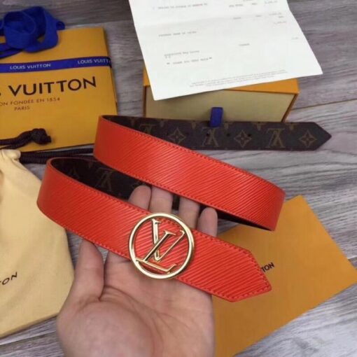 Replica Louis Vuitton LV Circle 35mm Reversible Belt M9936U 4