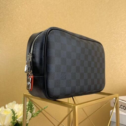 Replica Louis Vuitton Toilet Pouch GM Damier Cobalt Race N60245 8