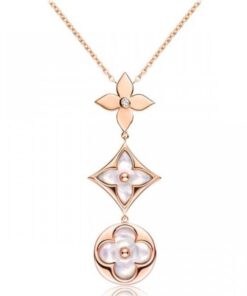 Replica Louis Vuitton Color Blossom Lariat Necklace Q94262