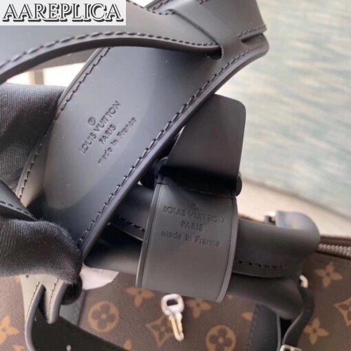 Replica Louis Vuitton Keepall Bandouli??re 55 Monogram Macassar M56714 2