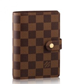 Replica Louis Vuitton Small Ring Agenda Cover Damier Ebene R20700