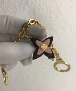 Replica Louis Vuitton Blooming Flowers Chain Bag Charm M63086 2