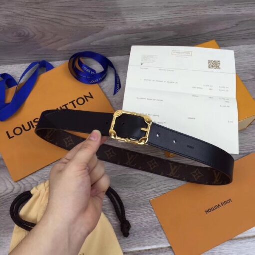 Replica Louis Vuitton LV Malletier Monogram 30mm Belt M9312U 3