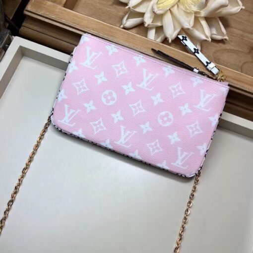 Replica Louis Vuitton Pochette Double Zip Giant Monogram M67561 3