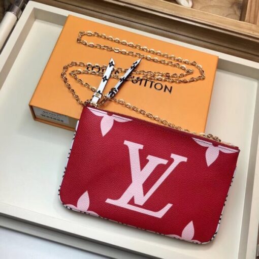 Replica Louis Vuitton Pochette Double Zip Giant Monogram M67561 7