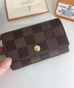 Replica Louis Vuitton 6 Key Holder Damier Ebene N62630 2