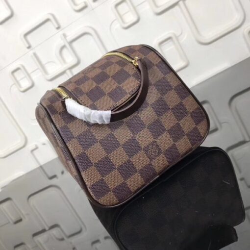 Replica Louis Vuitton King Size Toiletry Bag Damier Ebene N47527 3