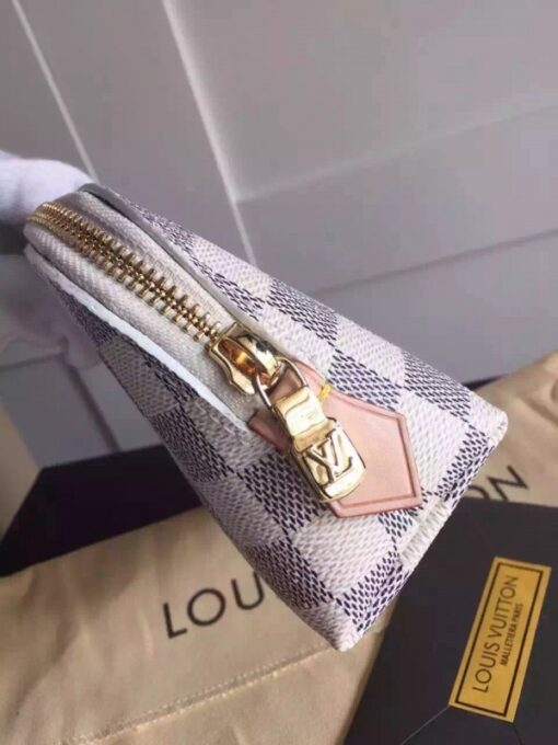 Replica Louis Vuitton Cosmetic Pouch Damier Azur N60024 2