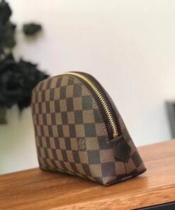 Replica Louis Vuitton Cosmetic Case GM Damier Ebene N23345 2