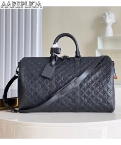 Replica Louis Vuitton Keepall Bandouliere 50 Taurillon Monogram M59025 2