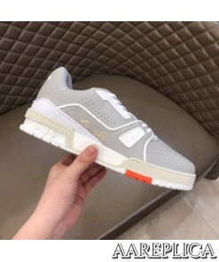 Replica Louis Vuitton Nuage White LV Trainer Sneakers 2