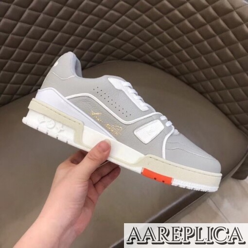 Replica Louis Vuitton Nuage White LV Trainer Sneakers 2