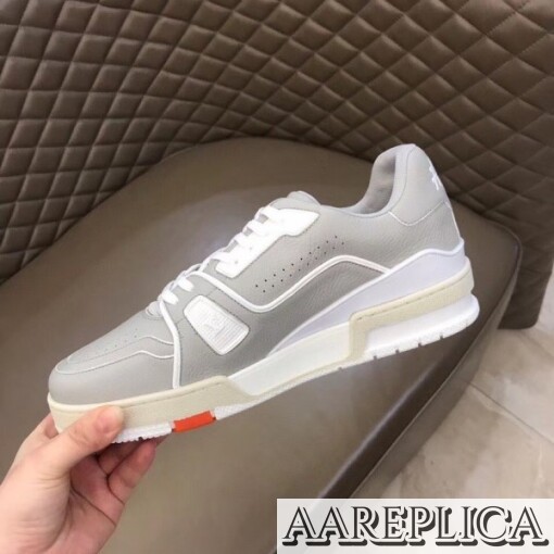 Replica Louis Vuitton Nuage White LV Trainer Sneakers 4