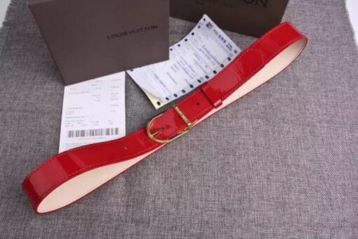 Replica Louis Vuitton Comete Belt Monogram Vernis M9481V 5