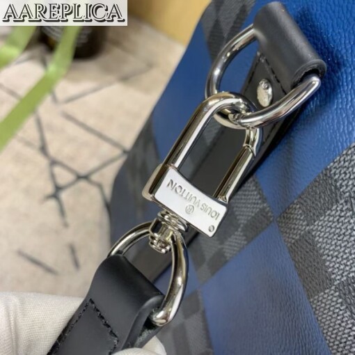 Replica Louis Vuitton Keepall Bandouliere 50 Damier Graphite Giant N40410 4