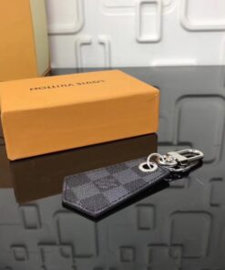 Replica Louis Vuitton Enchappes Key Holder Damier Graphite M67916 2