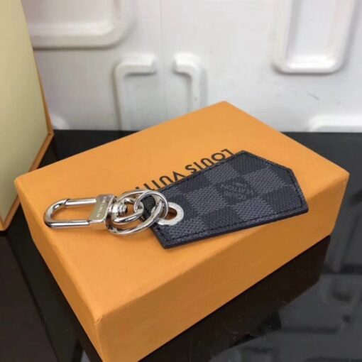 Replica Louis Vuitton Enchappes Key Holder Damier Graphite M67916 7