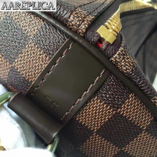 Replica Louis Vuitton Keepall Bandouli??re 55 Damier Ebene N41414 4