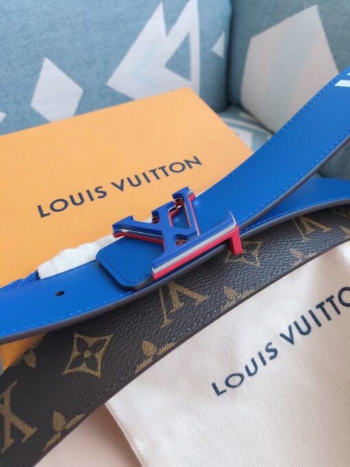 Replica Louis Vuitton LVxNBA LV 3 Steps 40MM Reversible Belt MP278V 3