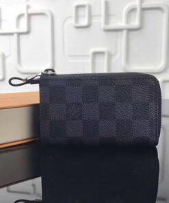 Replica Louis Vuitton Car Key Case Damier Graphite N64410 2