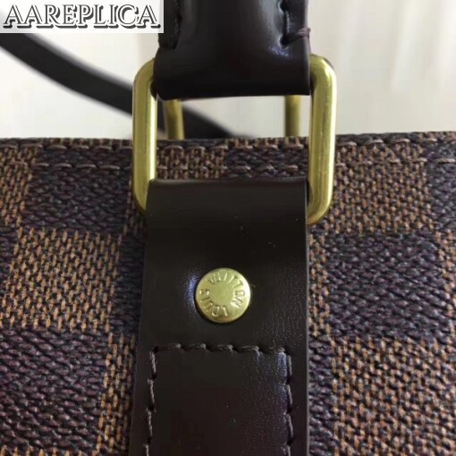 Replica Louis Vuitton Keepall Bandouli??re 45 Damier Ebene N41428 4