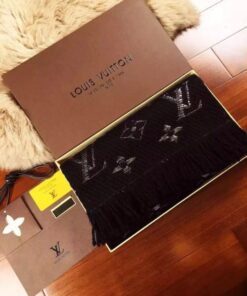 Replica Louis Vuitton Logomania Shine Scarf M75833 2