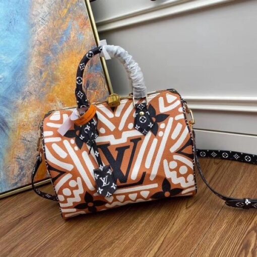 Replica Louis Vuitton LV Crafty Speedy Bandouli??re 25 Bag M56588 3