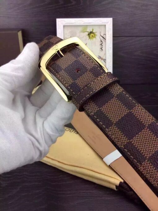 Replica Louis Vuitton Ellipse Belt Damier Ebene M6995W 2