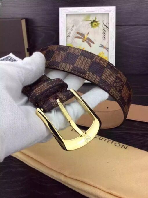 Replica Louis Vuitton Ellipse Belt Damier Ebene M6995W 4