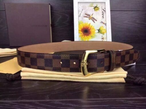 Replica Louis Vuitton Ellipse Belt Damier Ebene M6995W 6