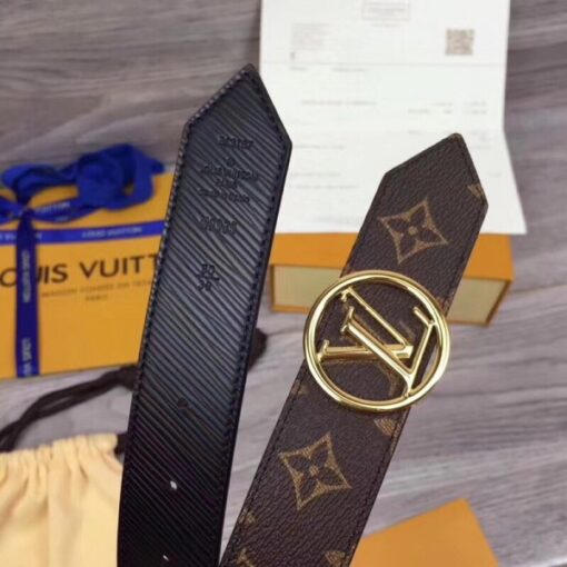 Replica Louis Vuitton LV Circle 35mm Reversible Belt M9935U 5