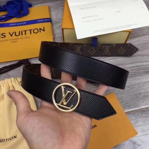 Replica Louis Vuitton LV Circle 35mm Reversible Belt M9935U 6